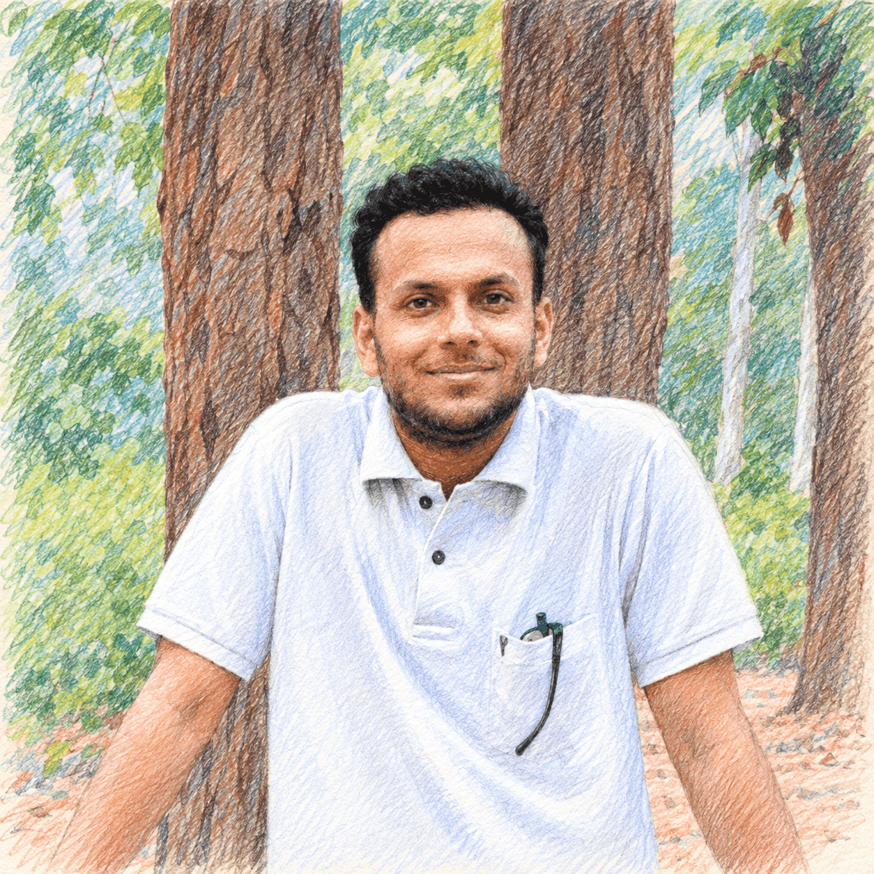 সত্যসাধন মণ্ডলের প্রতিকৃতি